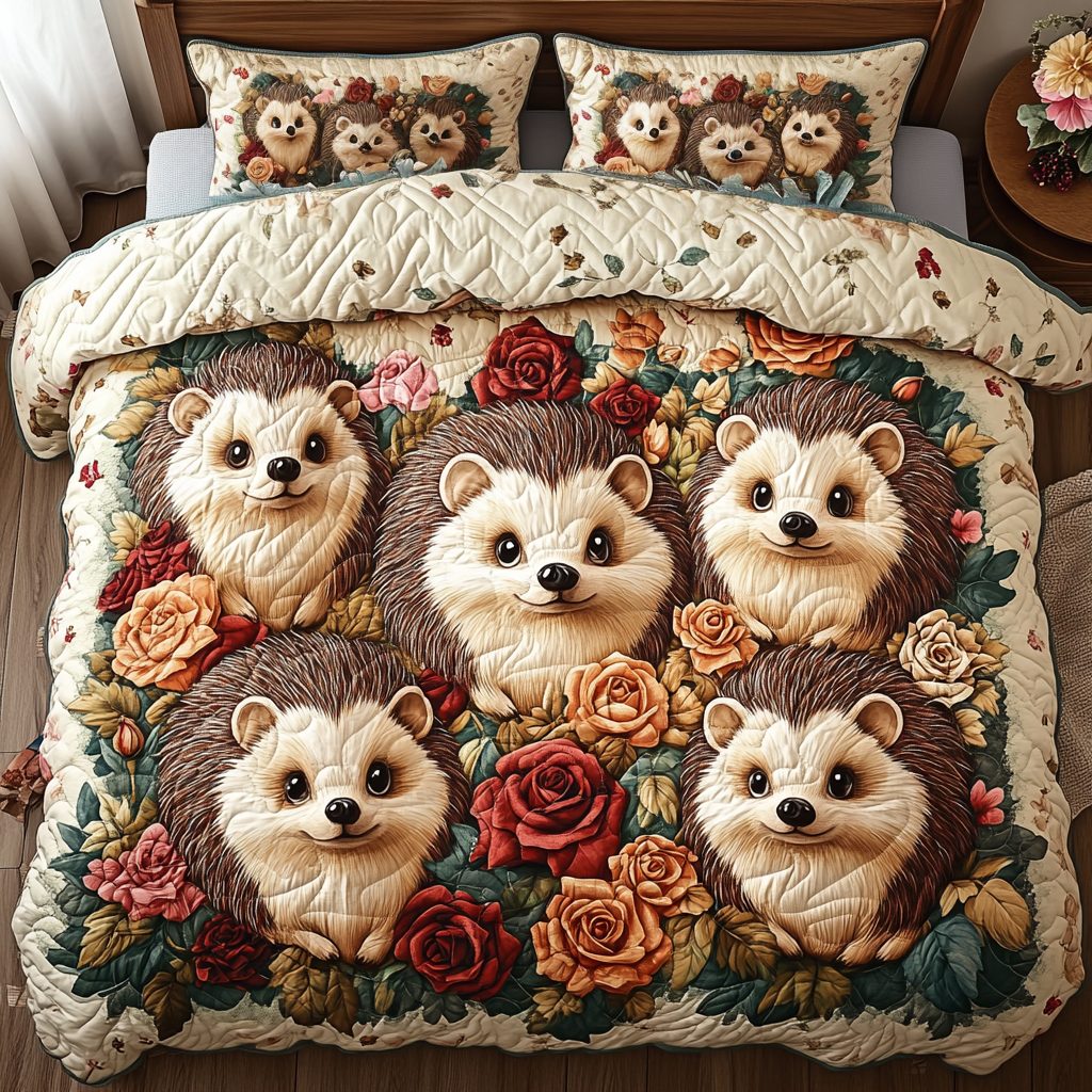 Animals & Wildlife quilted bedding set